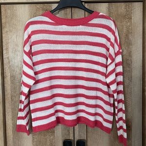 Juniors’ SO Fine Knit Striped Sweater